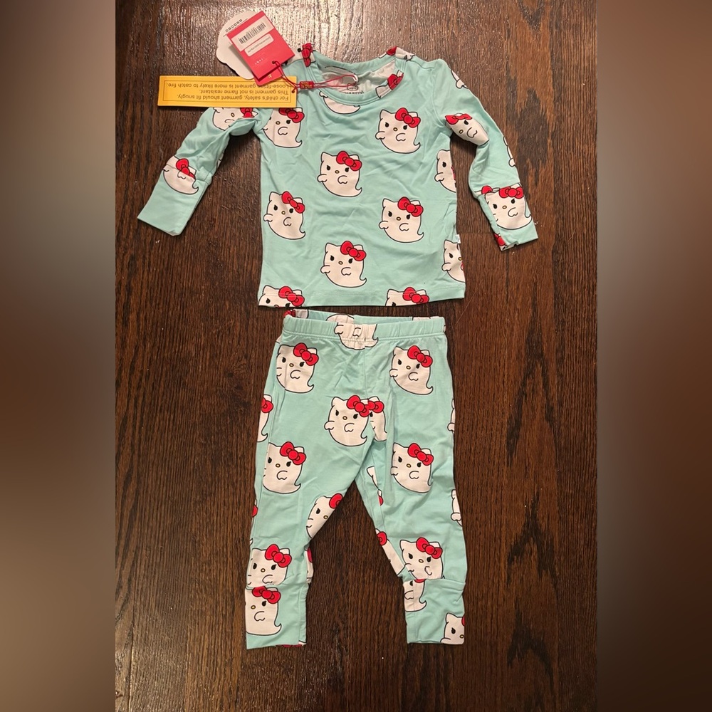 Posh Peanut Kids Pajama Set - hello Kitty nwt